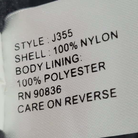 NWT Port Authority Black Soft Shell Water Wind Resistant Fleece Lined Zip Vest L - Picture 4 of 16